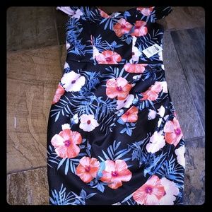 *BNWT*Charlotte Russe size small tropical Dress